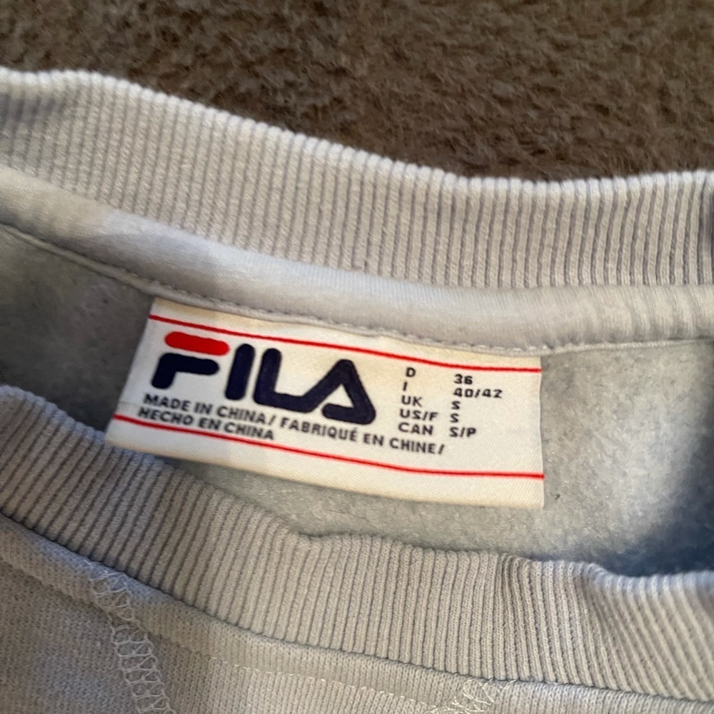 Blue Fila Sweater - Picture 4 of 5